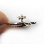 School Souvenir Badge with Clamp Commemorate Achievements