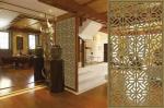 Laser Cut Home Living Furniture Metal Room Divider / Decorative Metal Screen /