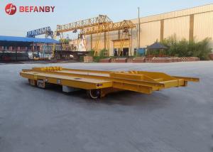 Wholesale Customized Aluminium Plant Electrical DC Motor Rail Transfer Cart from china suppliers