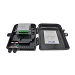 wall mount 32 Ports FTTH Fiber Optic Box , ABS Fiber Splitter Distribution Box