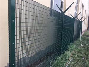 Wholesale Galvanized Welded Powder Coated Wire Mesh Exterior Fencing Security Fence 358 Anti Climb Fence Panel from china suppliers