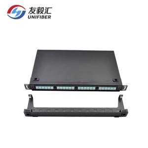Wholesale SPCC 1U 96core MPO-LC Rack Mount Enclosure 4x24F from china suppliers