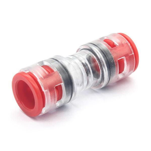 High Temperature Resistant Fiber Micro Duct Straight Connector for B2B
