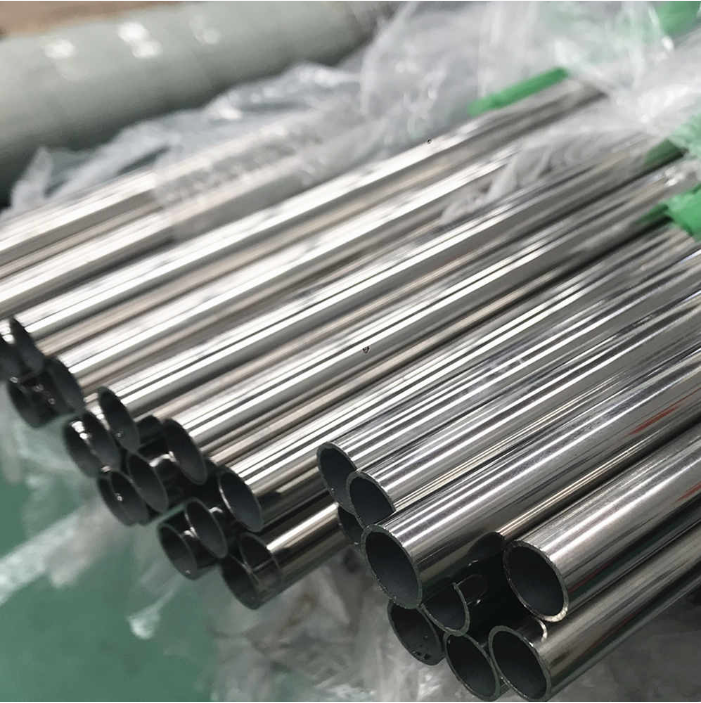 Stainless Steel Pipe Rectangular/Round Shape ERW Bright Welded Pipe 1.4833 1.4845 1.4401