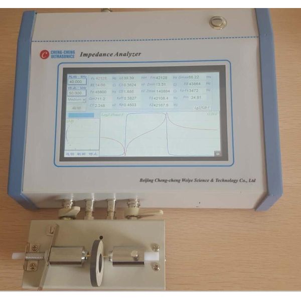 Testing Piezo Ceramics Impedance Analyser / Ultrasonic Precision Impedance Analyzer