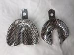 Non Toxic Dental Impression Trays Silver Appearance ISO Certificated