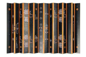 Wholesale 2 Layer 1oz Aluminum Flexible PCBs Immersion Gold Halogen Free from china suppliers