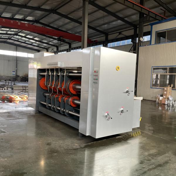 High Performance Corrugated Rotary Slotter Machine For Min Sheet Size 400mm X