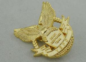 Wholesale 3D Die Casting Soft Enamel Pin With Zinc Alloy And Gold Plating from china suppliers