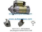 MD362207 MP112043 - MITSUBISHI Starter Motor 12V 1.2KW 8T MOTORES DE ARRANQUE