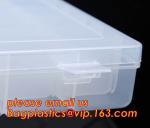 Plastic Storage Box for Screws Accessory, Multifunctional Transparent Storage