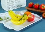 Odorless Melamine 16.75" Food Serving Tray With Handle