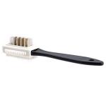 shoe brush deerskin three-sided special shoe brush suede frosted snow boot