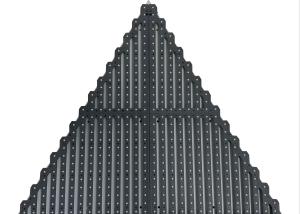 Wholesale Transparent Film P16 Triangle LED Mesh Screen For Outdoor Advertising from china suppliers