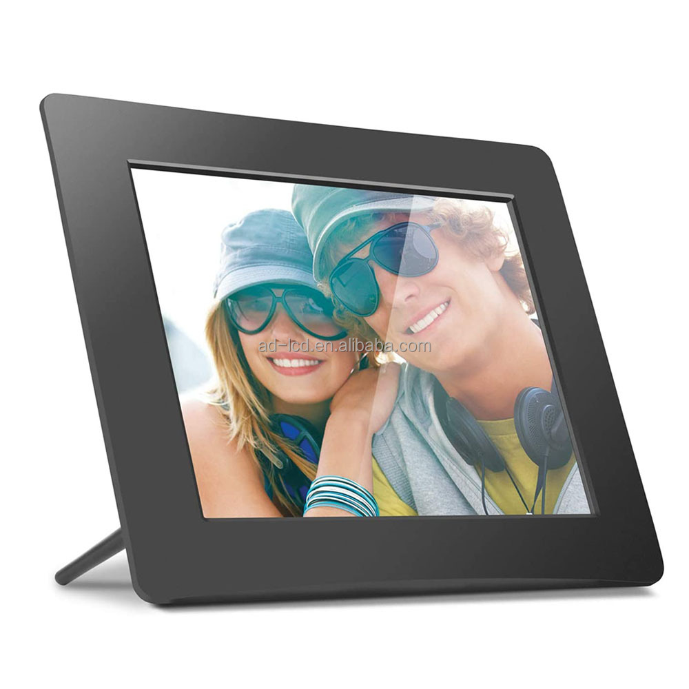 1280*800 Wifi LCD Screen 10 Inch Digital Photo FrameMedia Player For Indoor Desktop Display