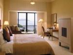 High Grade Hotel Bedroom Furniture Sets With Modern Platform Bed Writing Desk