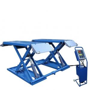 Wholesale 1.2m 4t Scissor Car Lift Movable Car Hydraulic Lift CE from china suppliers