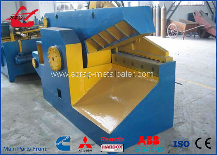 Metal Hydraulic Alligator Shear 120 Ton Cutting Force With Safety Cover