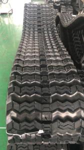 Wholesale ZZS450x86x56 Zigzag Pattern Skid Steer Loader Size Adjustable Rubber Track from china suppliers