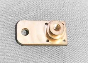 Wholesale Brass High Precision Machined Parts Shaft Support Block Long Lifespan from china suppliers
