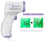 Non Contact Digital Forehead Thermometer for Adults Kids and Baby