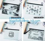 PVC transprent slider bag for packing underwear, Frosted k bag EVA PVC hanger