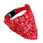 Double Layer Dog Neck Scarf Holiday Dog Bandanas Fashion Style