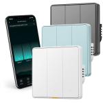 Tuya WiFi RF433 Smart Wall Switch, 110-250V, No Neutral Wire Required, Voice