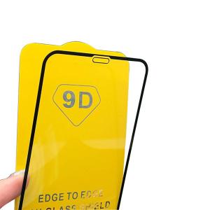Wholesale Full Cover 9d Tempered Glass Screen Protector Anti Scratch 2.5D Round Edge For Phone from china suppliers