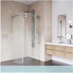 Stainless Steel Frameless Tempered Glass Shower Enclosure Sliding For Shower