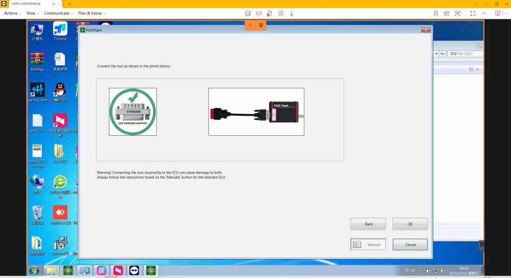 2025 PADFLASH PADFLASHR Full Version ECU TCU Programmer with USB Dongle OBD Bench Boot and Checksum Support