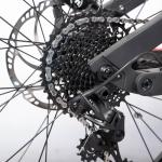 26 Inch 1000W Mid Drive Motor Carbon Fiber Electric Mountain Bike with Disc