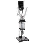 S212 2l Laboratory Double Layer Jacketed Glass Reactor
