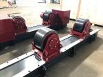 380V 50Hz 3 Phase 20 Ton Tank Turning Rolls Stands / Oil Tank Pipe Welding