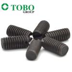 M1.6 M2 Black Oxide Steel DIN551 Slotted Flat Point Set Grub Screws