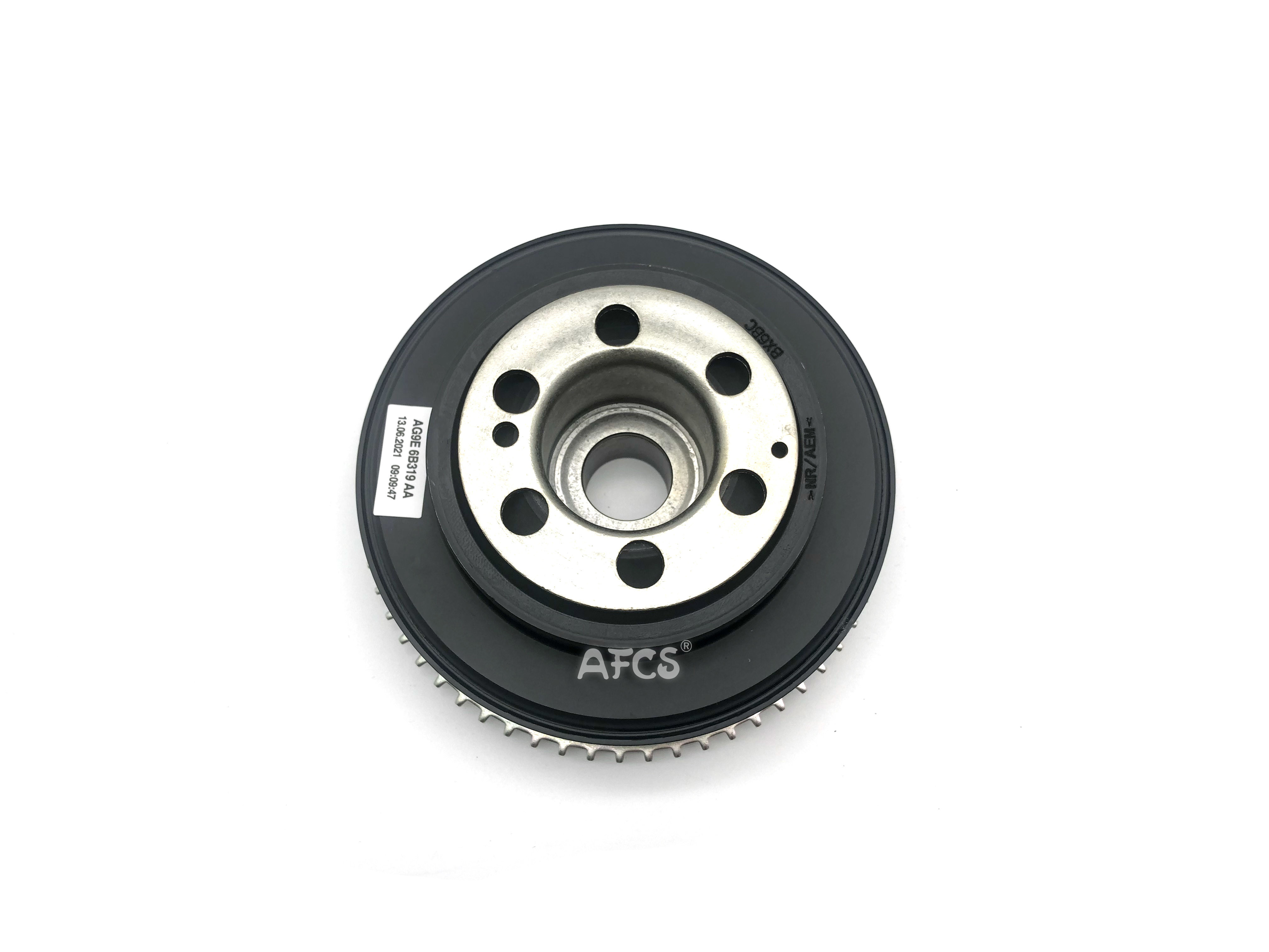 LR025252 AG9E6B3199AA Belt Pulley Crankshaft For Ford Mondeo Land Rover Discovery Sport
