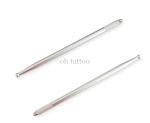 Aluminium Alloy Manual Tattoo Pen Permanent Makeup With Round Lock Head