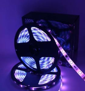 Wholesale Dreamcolor 80lm/W RGBIC RGB Led Strip Lights SMD5050 Ws281 2811 Ip20 from china suppliers