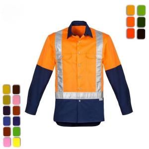 China OEM Reflective Safety Shirts High Visibility Safety Polo Shirt With Pockets on sale