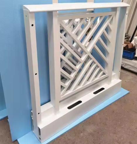 Aluminum Railing Decorative Deck Railing System Aluminum Rail Kit Balcony