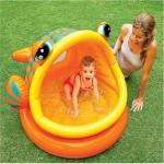 Fish Shade Baby Swimming Inflatable Pool Cartoon Animal Mouth Open Baby Water