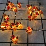Decorative String Lights Christmas Themed 6.5ft 20LEDs Battery Operated Eco