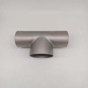 Wholesale Butt-welding Equal Tee Connection Fittings Normal Clamped Silver Type Tee from china suppliers