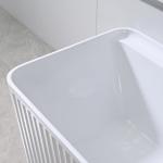 Personalized Stand Alone Acrylic Soaking Tubs Stand Alone 59x30 Anti Slip