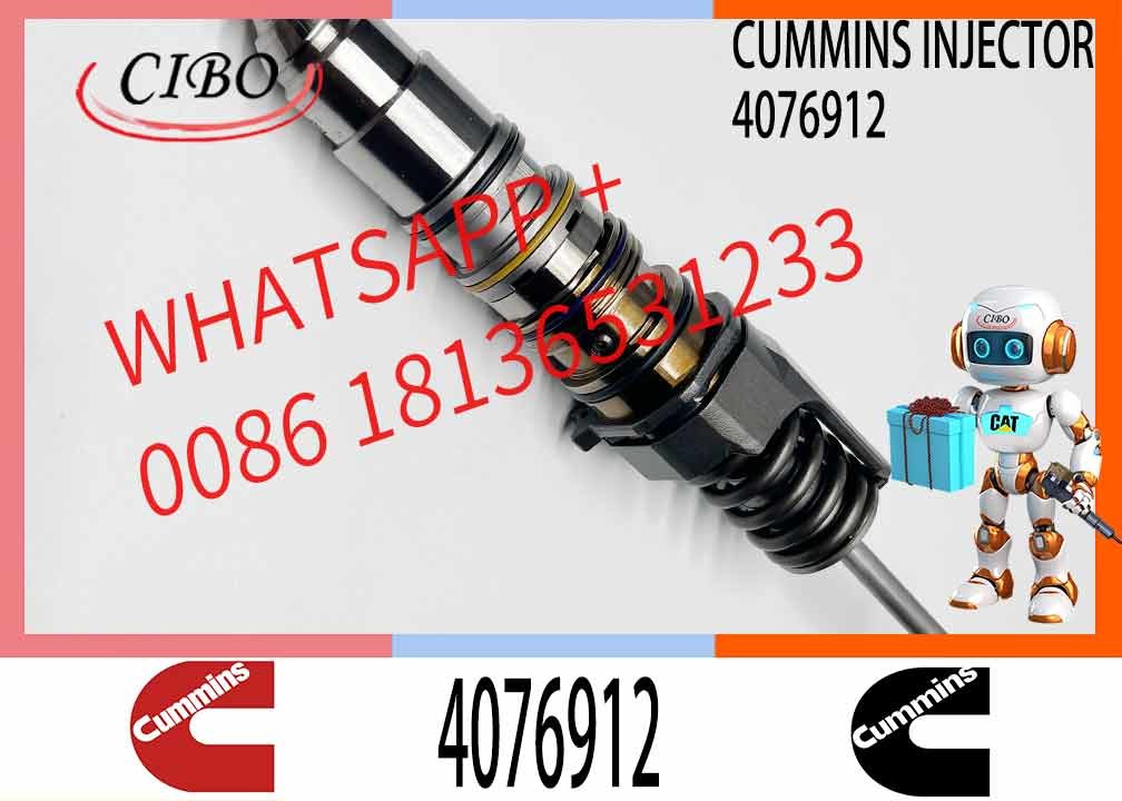 Diesel Engine Fuel Injector 4076912 1521978 3331153 1764365 4076912 For QSX15 Engine