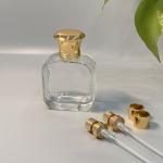Environmental Material Customzied Zinc Alloy Metal Perfume Cap for Personalized