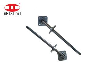 China Galvanized Hollow Swivel Base Jack For Push Pull Prop on sale