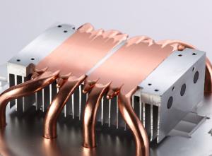 Wholesale Pure Copper C1100 Strips Stamped Heat Sinks For Computer Application from china suppliers