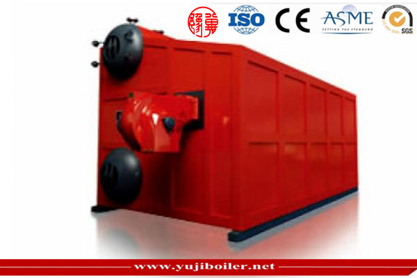 Three Pass Gas Fired Steam Boiler High Safety Direct Vent Long Service Life
