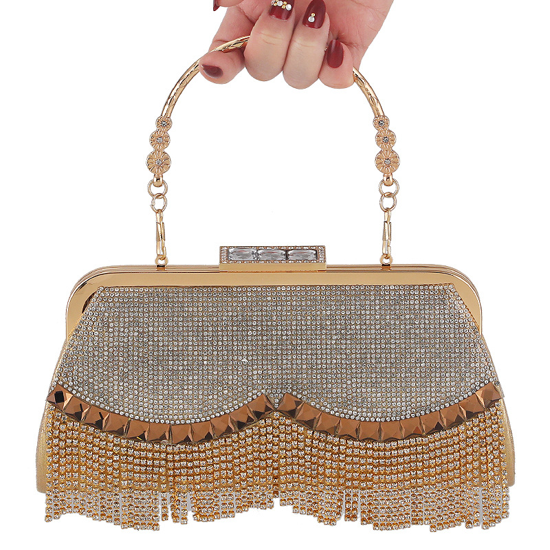 Other Decoration Minibook Wedding Crystal Ladies Clutch Handbags for Special Occasion